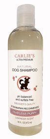Carlies Ultra Premium Puppy Tearless Shampoo, Lavender Scent For Dogs  16 Ounce