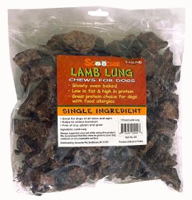 1 Pound Lamb Lung in Zip Lock Bag