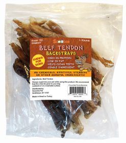 Beef Tendon / Back Strap 1 Pound in Zip Lock Bag