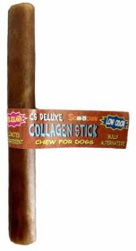 6 Inch CS Deluxe Collagen Stick with Cigar Band and UPC