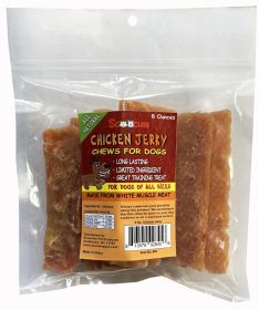 8 Ounce Chicken Jerky in Pegable Bag