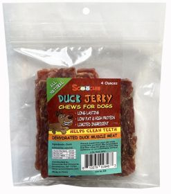 4 Ounce Duck Jerky In Pegable Bag