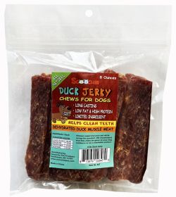 8 Ounce Duck Jerky in Pegable Bag