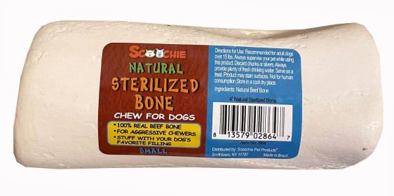 3-4 Inch Natural Sterilized Bone
