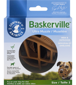 COMPANY OF ANIMALS Baskerville Ultra Muzzle Size 2 Tan