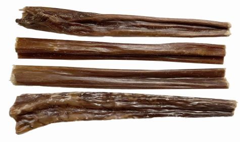 6 Inch Rolled Esophagus Jerky AKA Gullet Sticks AKA Bully Alternative Bulk