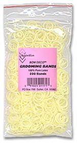 BOWDECO Latex Grooming Bands 5/16