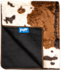 PAW PupRug Animal Print Memory Foam Dog Bed Brown Faux Cowhide Original