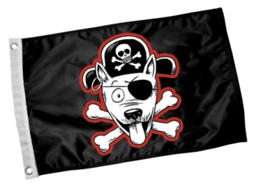 Pirate Dog Flag