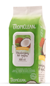 TROPICLEAN Wipes - Hypo 100ct