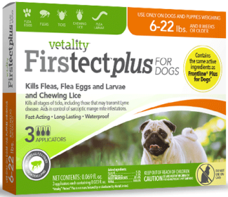 VETALITY Firstect Plus 6-22# 3pk