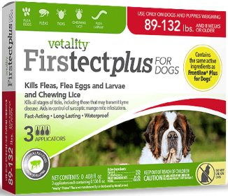 VETALITY Firstect Plus 89-132# 3pk