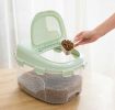 Storage Container, Sealed Moisture-Proof  Storage Bucket, BPA Free Dog Food Storage Box, Leak Proof and Reusable Storage Barrel