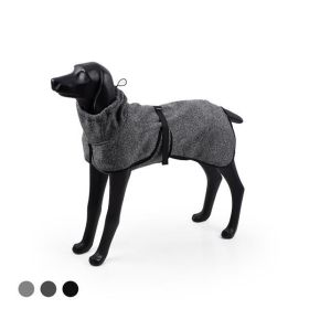 Water Repellent Softshell Dog Jacket Pet Clothes for Spring Autumn, Pets Apparel Winter Warm Coats Puppy Comfort Vest--(DeepGary, size XL)