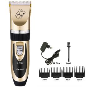 Professional Electric Pet Dog Hair Trimmer Rechargeable Animal Grooming Clippers Haircut Machine 110-240V AC