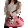 [Dog Loves Bone] 100% Cotton Canvas Shoulder Bag / Swingpack / Travel Bag