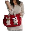 Dog 100% Cotton Canvas Shoulder Bag / Swingpack / Travel Bag