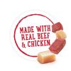 fooPurina Beneful Prepared Meals Wet Dog Food Beef and Chicken Medley, 10 oz Tubs (8 Pack)