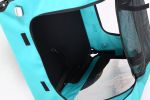 Light Green Foldable Pet Jogging Stroller Dog Carriers Bicycle Trailer