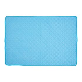Summer Cooling Mat And Sleeping Pad Waterproof  Cooling Mat (Option: Blue-XS)