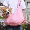 Pet Puppy Carrier Bag Outdoor Travel Dog Subway Bus Shoulder Crossbody Bag Cotton Comfort Single Sling Handbag Tote Pouch Pet Carrier For Travel