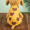 Summer  Pet Clothes Thin Vest Bird's Eye Printing; Pet Clothes For Dogs