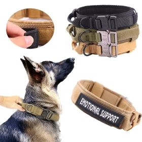 Pet Collar For Dog; Adjustable Nylon Outdoor Dog Collars For Medium Large Dogs; Dog Collar (Color: black, size: XL)