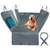 Car Seat Cover for Dogs; Standard Dog Seat Cover for Back Seat Use 100% Waterproof; Scratch Proof Covers for Travel