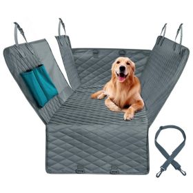 Car Seat Cover for Dogs; Standard Dog Seat Cover for Back Seat Use 100% Waterproof; Scratch Proof Covers for Travel (Color: black bag(143*153cm))