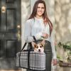 Console Pet Car Seat with Storage Pocket Booster Car Seat Portable Pet Travel Bag Machine Washable Pet Seat Fit For Small Dog