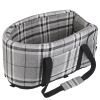 Console Pet Car Seat with Storage Pocket Booster Car Seat Portable Pet Travel Bag Machine Washable Pet Seat Fit For Small Dog