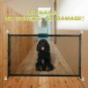 Portable Guard Net Stairs Doors Pets Dog Baby Safety Gate Mesh Fence