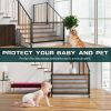 Portable Guard Net Stairs Doors Pets Dog Baby Safety Gate Mesh Fence