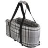 Console Pet Car Seat with Storage Pocket Booster Car Seat Portable Pet Travel Bag Machine Washable Pet Seat Fit For Small Dog