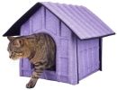 'Collapsi-Pad' Folding Lightweight Travel Pet House with inner Mat