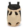 Pet Carrier Backpack; Adjustable Pet Front Dog Carrier Backpack Travel Bag; Legs Out; Easy-Fit for Traveling Hiking Camping for Small Medium Dogs