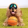 Dog Glasses for Small Breed Dog Goggles Dog UV Sunglasses Windproof Snowproof for Long Snout Dogs Mask with Soft Frame Adjustable Straps