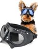 Dog Glasses for Small Breed Dog Goggles Dog UV Sunglasses Windproof Snowproof for Long Snout Dogs Mask with Soft Frame Adjustable Straps