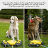 Dog Sprinkler Outdoor Water Fountain Easy Paw Activated 2 Aqua Outlet Modes Hose Dispenser for Big and Small Dogs