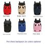Pet Carrier Backpack; Adjustable Pet Front Dog Carrier Backpack Travel Bag; Legs Out; Easy-Fit for Traveling Hiking Camping for Small Medium Dogs