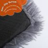 Soft Plush Cushion Cozy Warm Pet Crate Mat Dog Mattress Plush for S M Dogs