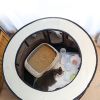 Foldable Playpen for Dog with Carry Bag Portable Travel Waterproof Indoor Outdoor Pet Cage Tent Detachable Upper Cover