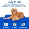 Dog Cooling Mat, Pressure Activated No Water or Refrigeration Needed, Non-Toxic Gel