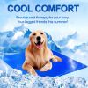 Dog Cooling Mat, Pressure Activated No Water or Refrigeration Needed, Non-Toxic Gel