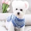 Pet Sweater; Warm Winter Plush Dog Sweater; For Small & Medium Dogs