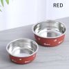 Dog Bowl For Food And Water, Stainless Steel Feeding Bowl, Durable Non-Skid Insulated Heavy Duty With Rubber Bottom For Medium Large Dogs