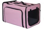 Dual-Expandable Wire Folding Lightweight Collapsible Travel Dog Crate