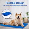 Dog Cooling Mat, Pressure Activated No Water or Refrigeration Needed, Non-Toxic Gel