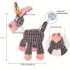 Dog Plush Toys Chew Toy For Medium And Large Dogs, Durable Squeaky Toy