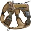 Tactical Dog Harness for Small Medium Dogs No Pull Adjustable Harness Reflective K9 Working Training Easy Control Vest Military Service Dog